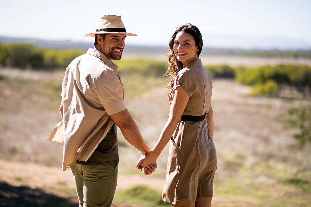 romantic couple in love in Phoenix